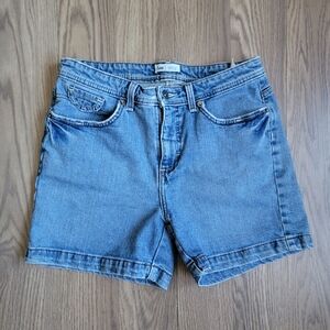 Wome's Lee Blue Jean Shorts Size 8M